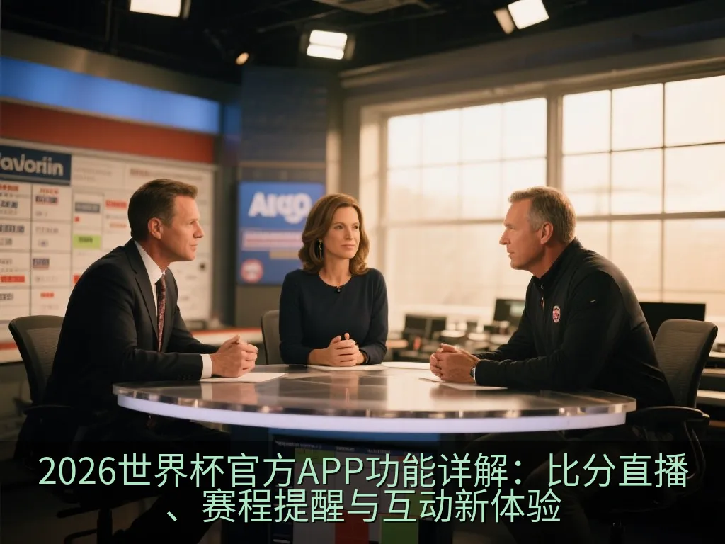 2026世界杯官方APP功能详解：比分直播、赛程提醒与互动新体验